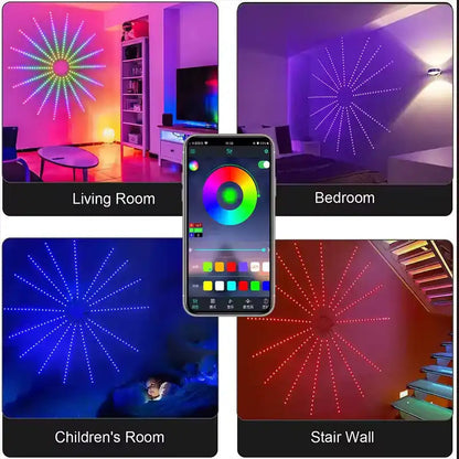 Smart RGB Fireworks Led light Pro™ اضواء الالعاب النارية الذكية